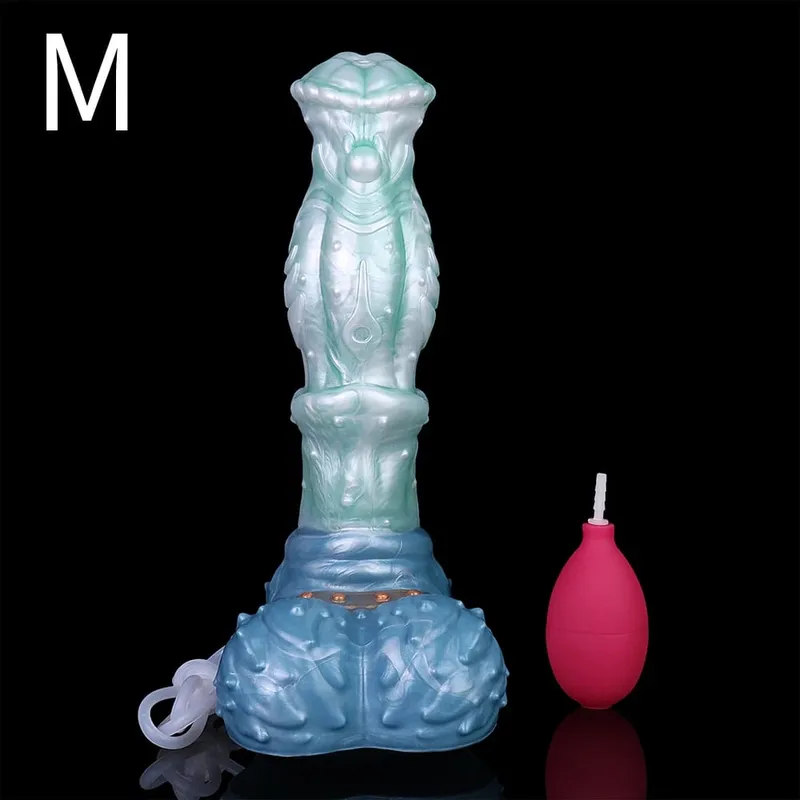 Large Squirting Horse Dildo Silicone Anal Plug Female Masturbator Prostate Massager Long Penis Adult Sex Toys for Women Men