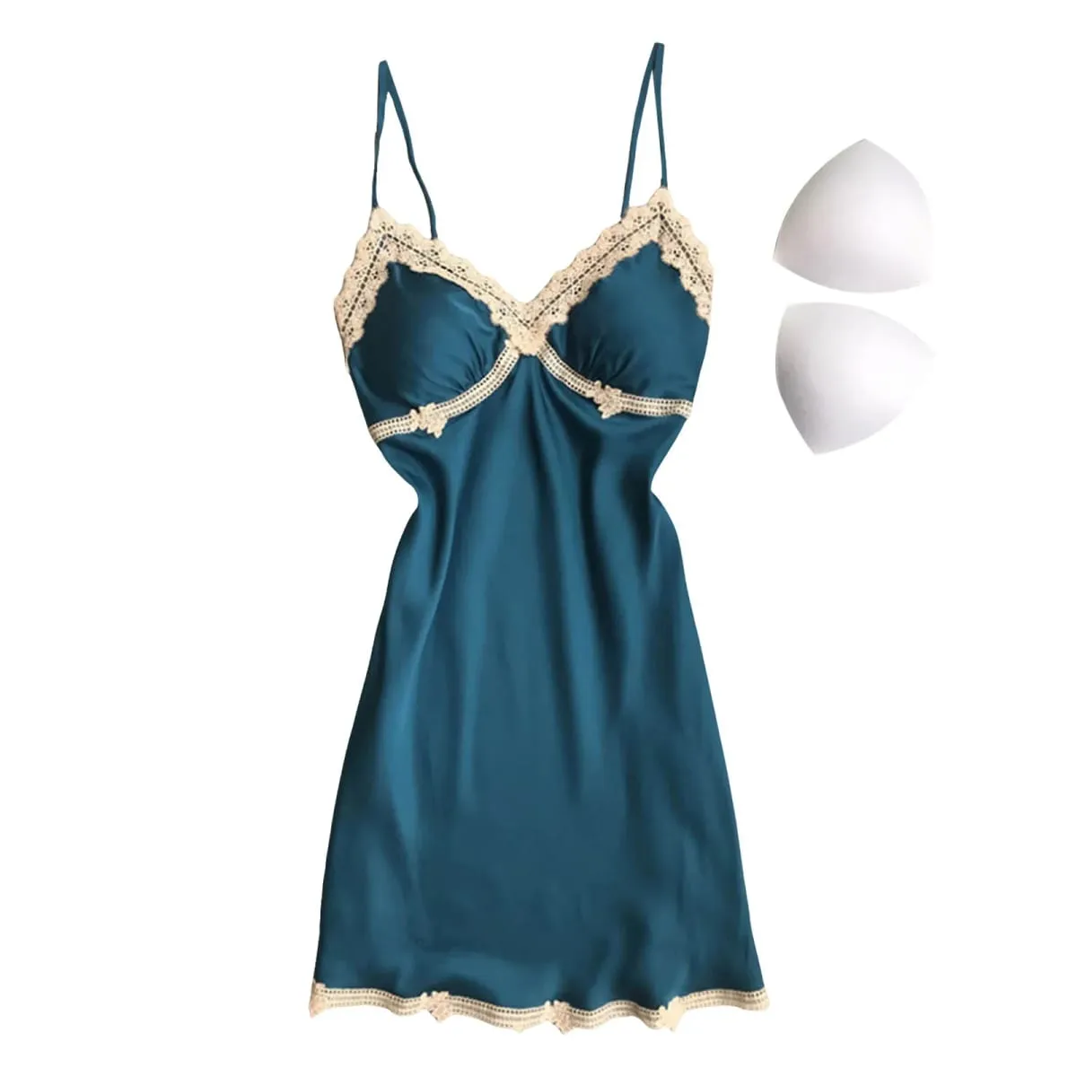 Sexy Women'S Suspender Nightgown Home Wear Lace Pajamas Erotic Lingerie In Europe And America Intimates Nightdress Sleepwear