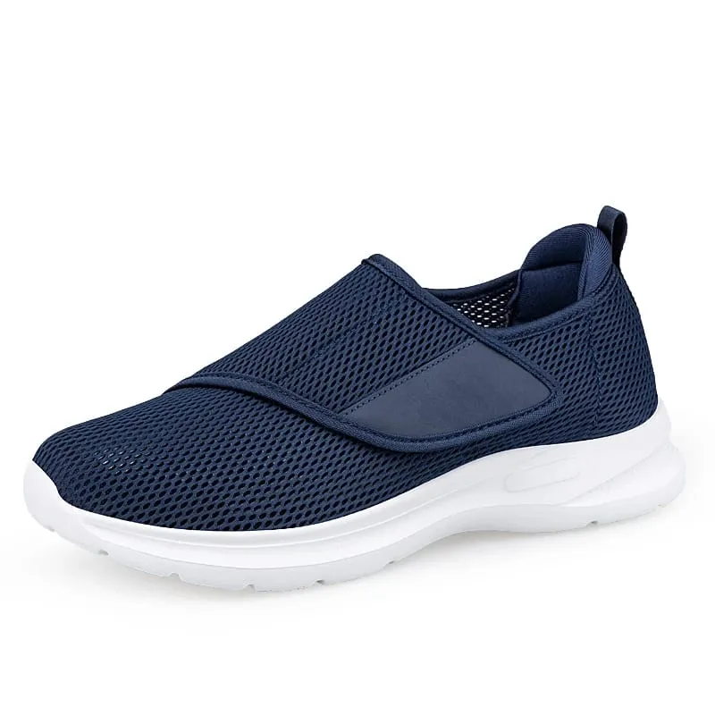 Popular Casual Men's Orthopedics Wide Feet Swollen Shoes Thumb Eversion Adjusting Soft Comfortable Diabetic Shoes Walking Shoes