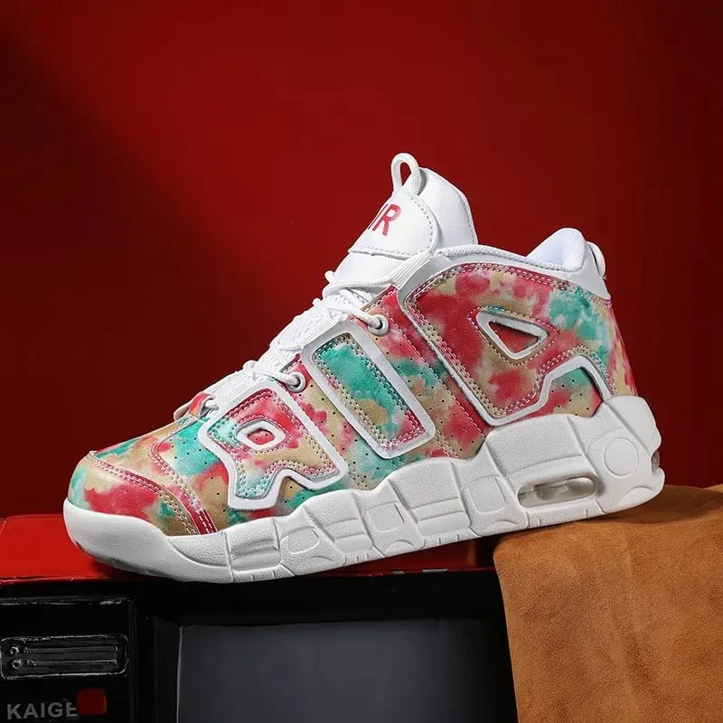 Couple Trend Air Cushion Sneakers 2026 Large Size Light Non-slip Durable Basketball Running Casual Shoes