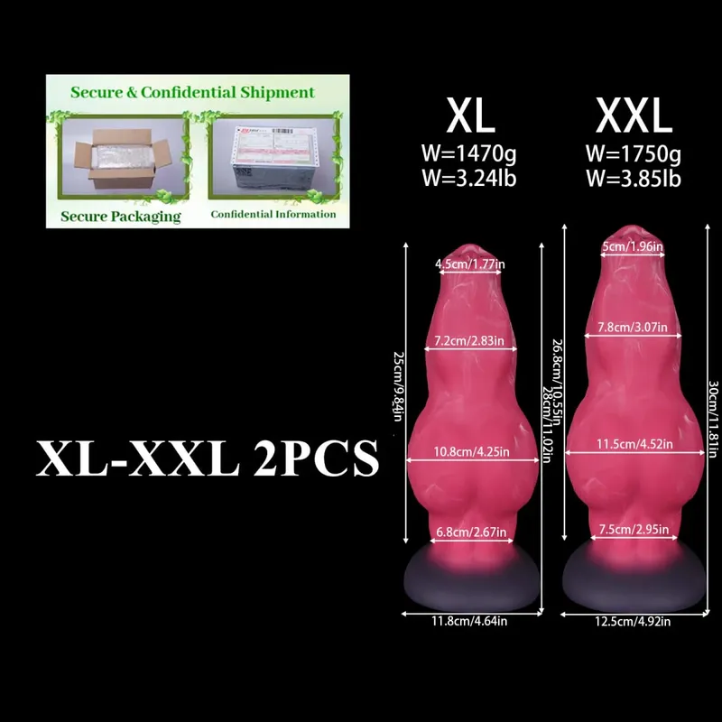 5size Giant Dildo Soft Silicone anal plug big ass xxxxl butt plug Dog Eggs Dick dildo sex toys for man women adults 18 plus bdsm