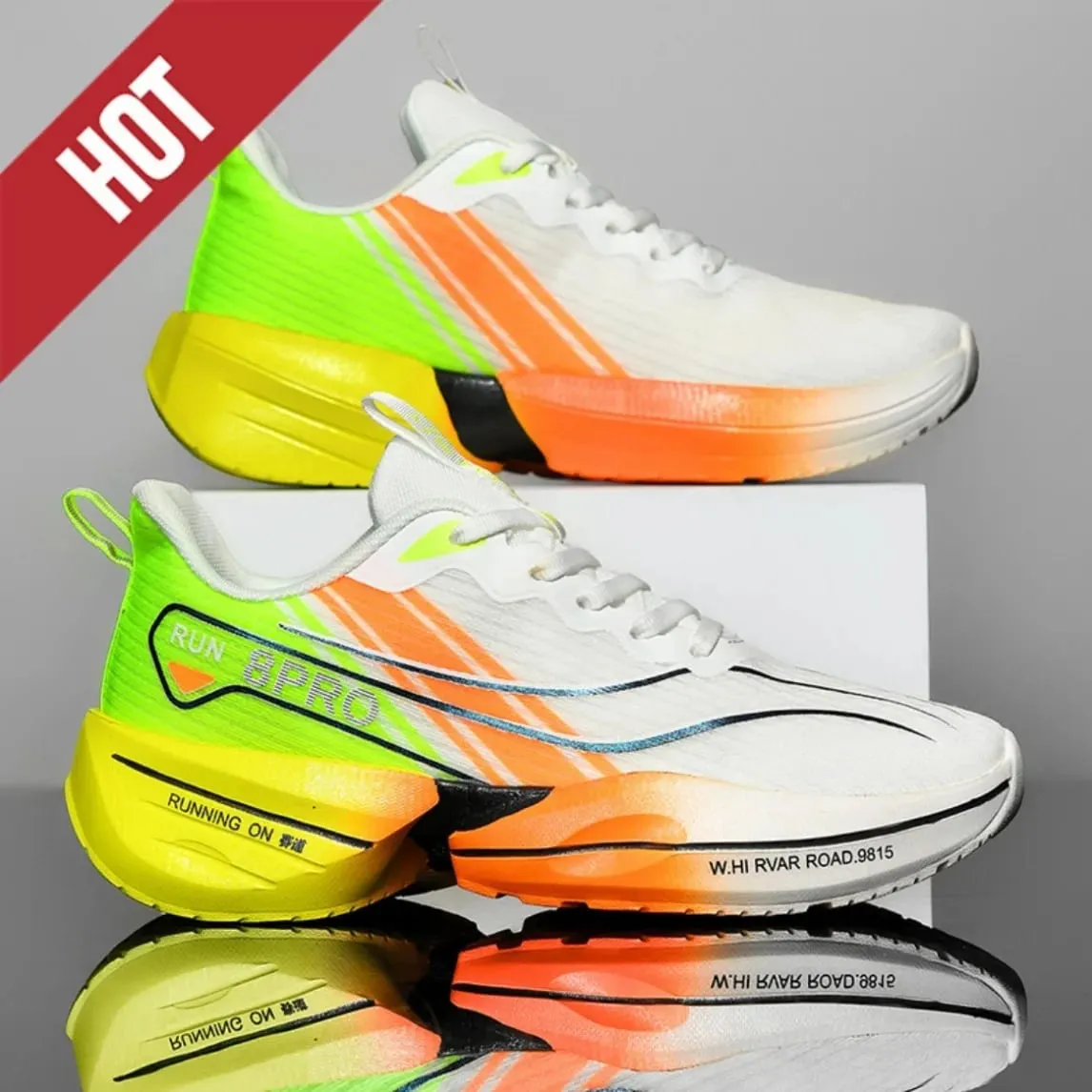 Men Women Carbon Plate Marathon Running Shoes Breathable Lightweight Racing Training Sports Athletic Casual Sneakers Walking
