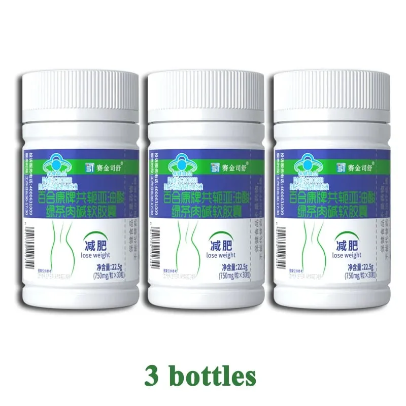 Conjugated linoleic acid Slimming Products green tea Cellulite Weight Loss for Lean Abdominal Fat Burner Detox Bowel Motility