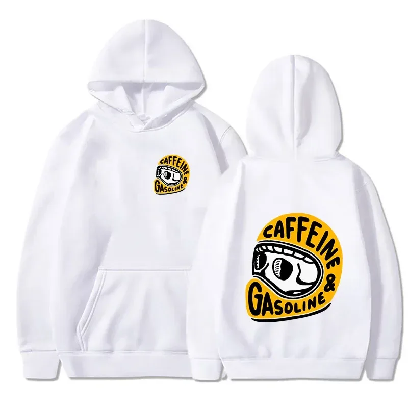 2026 Spring Autunm Men's Hoodies Gothic Harajuku Biker Skull Graphic New Men Fashion Hoody Tops Dark Punk Skulls Retro Pullover