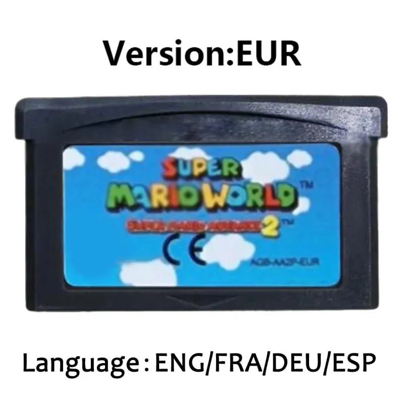 Wari0 32 Bit GBA Game Cartridge Kart Game Card Series EUR USA Version Video Game Card For GBA Portable Game Console