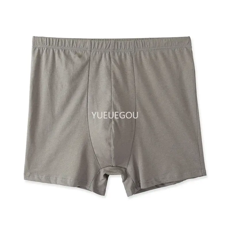 4-pak 100% bawełny męskie bokserki Bardzo duże, wysokie 8XL 9XL 10XL Ultra miękka, oddychająca bielizna zapobiegająca otarciom Luźny krój Komfort