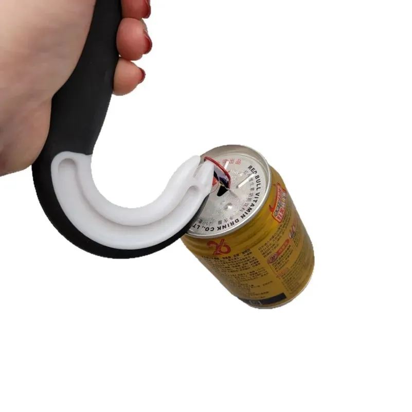 Easy Pull Can Opener Hook Style Plastic Soda Can Tab Opener Simple Tool — image 3
