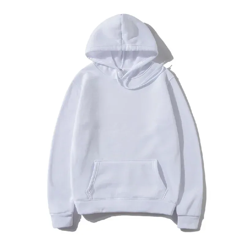 Men's Hoodies Women Pullover Spring Autumn Casual Hoodie Sweatshirts Solid Color Hoodies Oversize Black Sweatshirt For Male