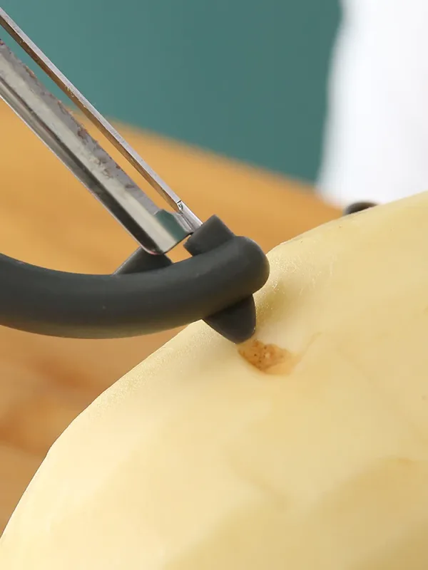 Stainless Steel Peeler para sa Potato Fruit Peel Removal Vegetable Plane Peelers Manual Mabilis Pagbabalat Vegetavle Cutter Tool sa Kusina — image 4