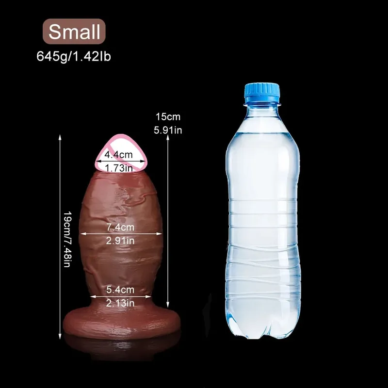 Tyk dildo til analsex legetøj 18+ flydende silikone buttplug Kæmpe anal realistisk dildoer Stout stik kvinder mænd homoseksuelle onani