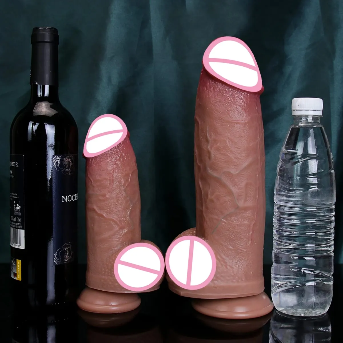 Soft Realistic Huge Thick Dildo Skin Feel Silicone Suction Cup Big Penis Anal Sex Toy for Woman Man Couples Masturbation Cock