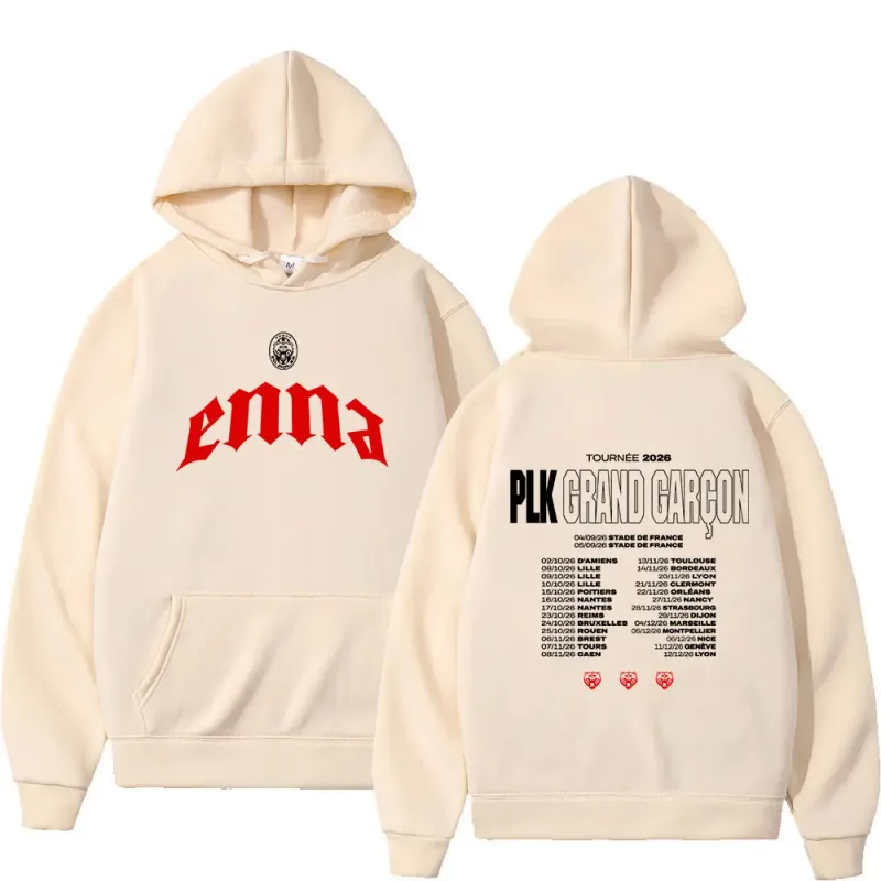 Rapper PLK Grand Garcon 2026 Tour Merch Hoodies Men Women Clothing Fashion Hip Hop Pullovers Long Sleeves Sweatshirts Streetwear — image 12