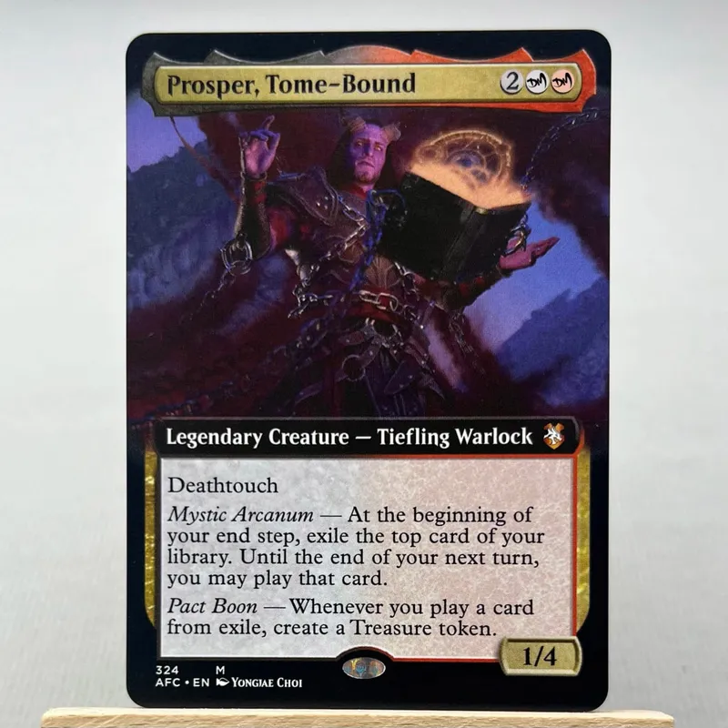 AFR 2X2 KHM HOLO9-002 Tcg Proxy Cards Smothering Tithe Bloom Tender City of Brass Damnation City of Brass City of Brass