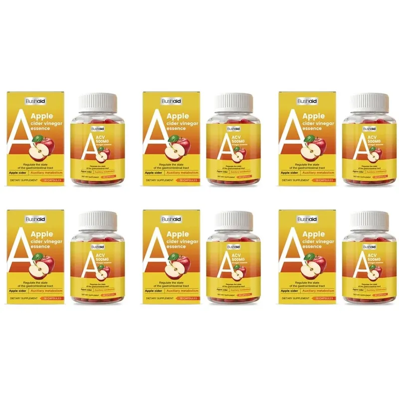 30 Capsules Apple Cider Vinegar with L-Carnitine Energy Maintenance Green Tea Extract (85% Catechins) for Health Support