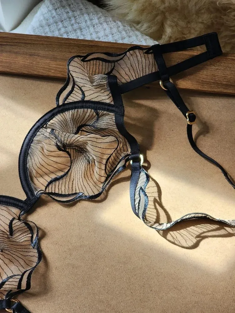 Comfort Minimizer Bra for Large Bust Ultra Thin Unlined Wireless Bra Lift & Shape Adjustable Support for Everyday Wear