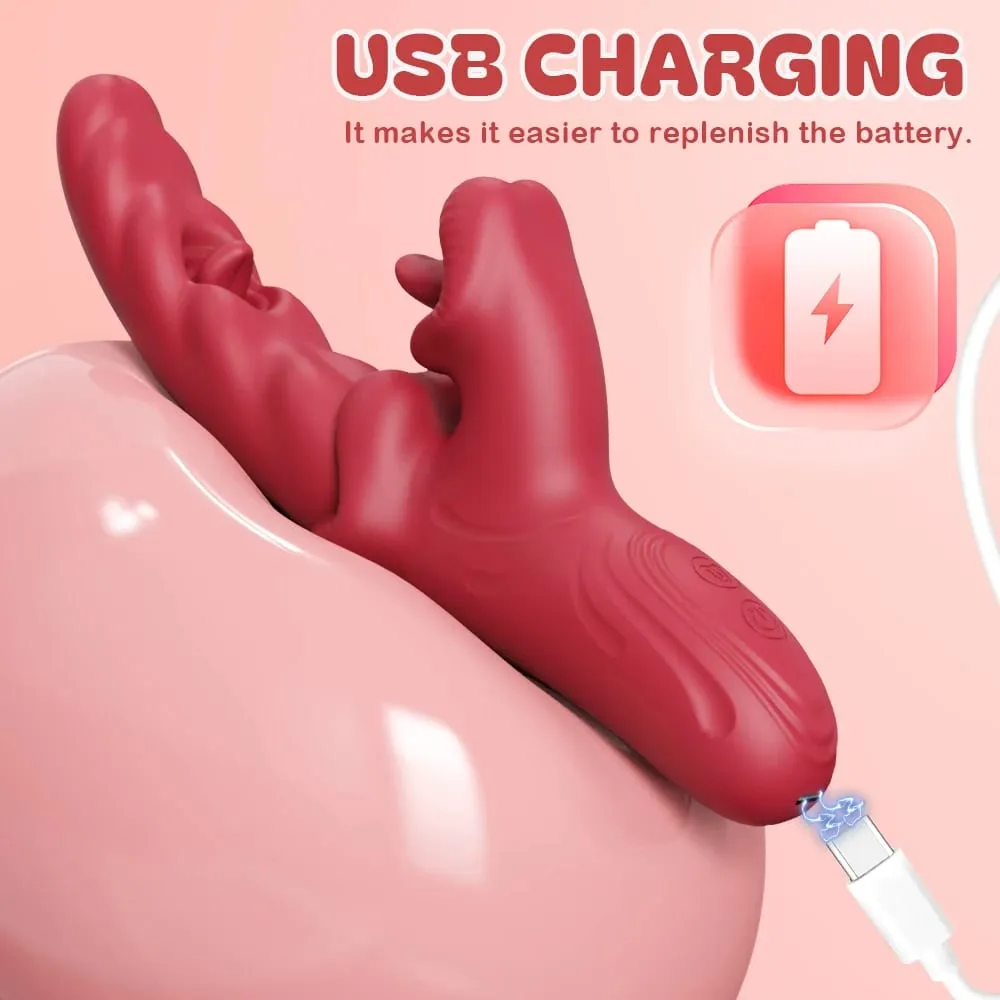 New Style Tongue Licking Vibrator for Women Clitoris Stimulator Dildo Vibrator Powerful Vagina Vibrator Vibration Sexy Adult