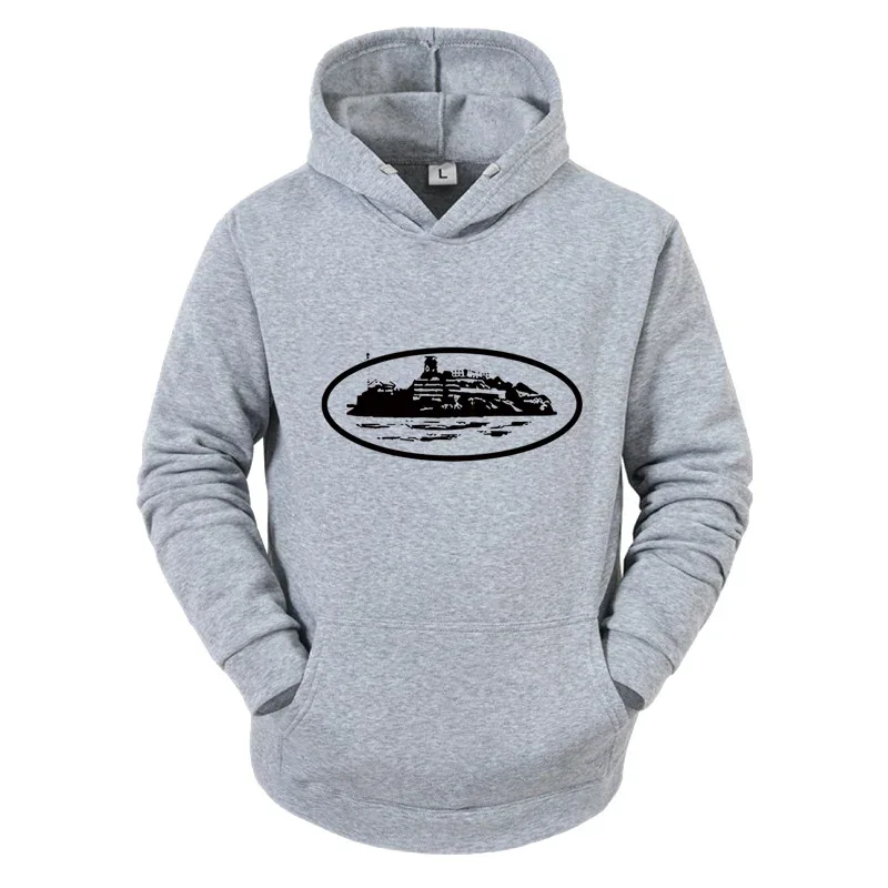 2026 Autumn/Winter New Devil Island Men's and Women's Printed Hoodies Outdoor Activities Casual Hoodies Fashion Trend Men's Wear