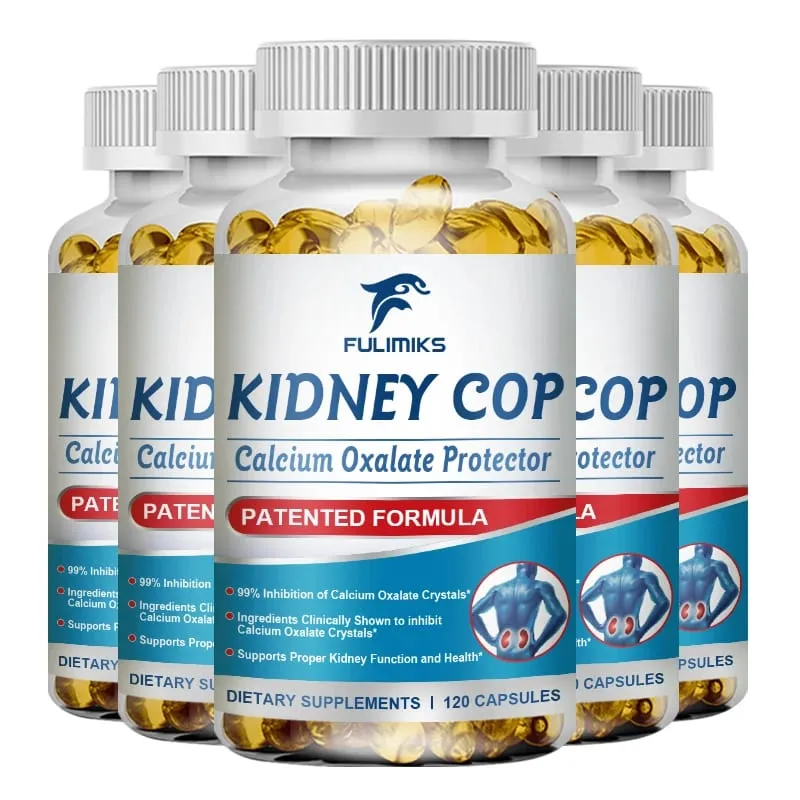 Premium Kidney Support Supplement with Magnesium Citrate & Banana Stem Promotes Kidney Detox & Bladder Health for Adults