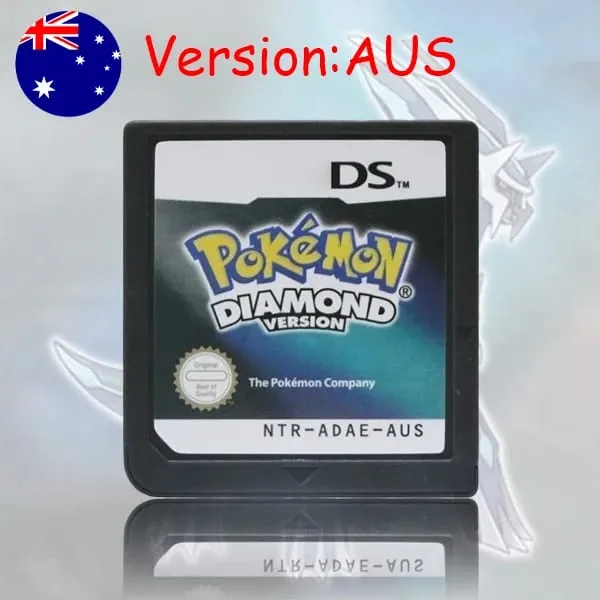 NDS Game Cartridge Pokemon Series Platinum Pearl Diamond HeartGold SoulSilver USA/EUR/FRA/ITA/NOE/AUS/ESP Version for NDS