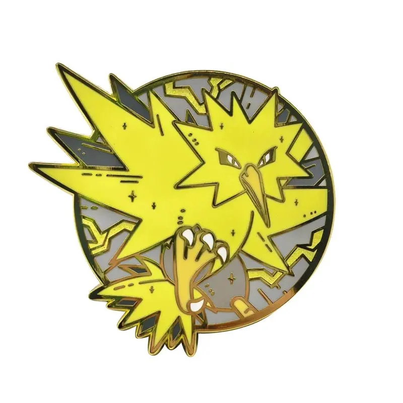 Anime Game Pokemon Hard Enamel Pins Cute Cartoon Gengar Brooches on Clothes Lapel Badges Metal Jewelry Accessories
