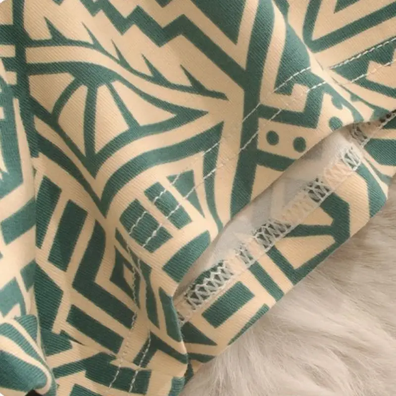 Męska oddychająca wygodna bielizna Spersonalizowane bokserki w stylu amerykańskim z nadrukiem Modne etniczne kalesony w stylu retro