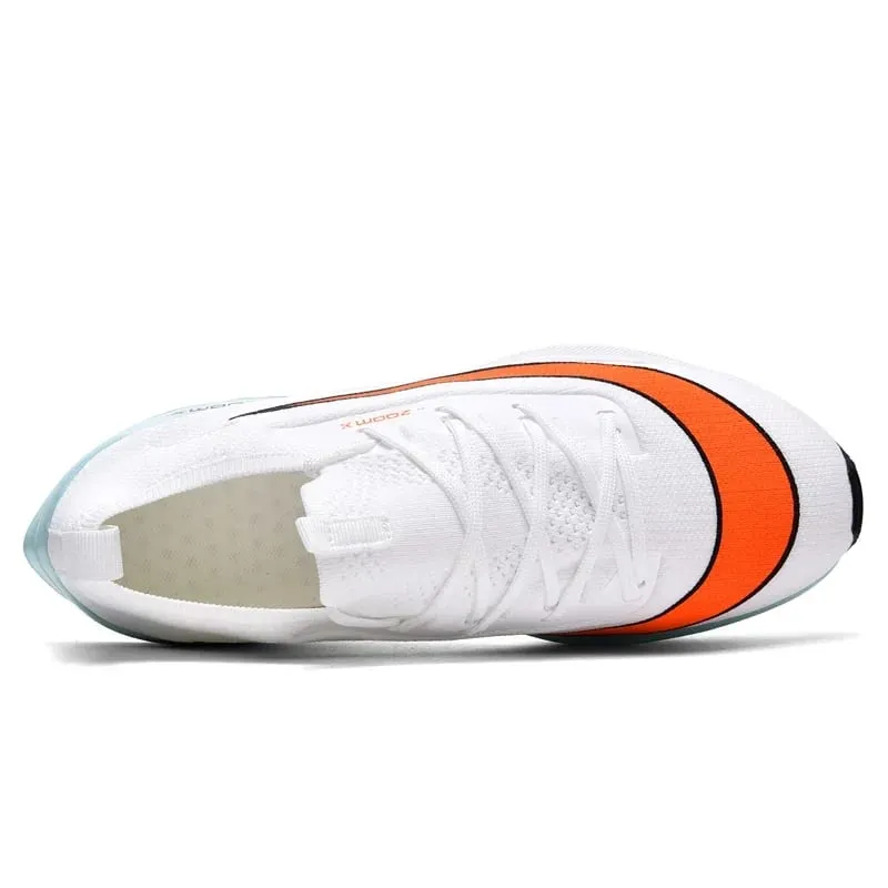 Ultra-lightweight and breathable sports running shoes for both men and women available in sizes 36-46 featuring height-enhanc