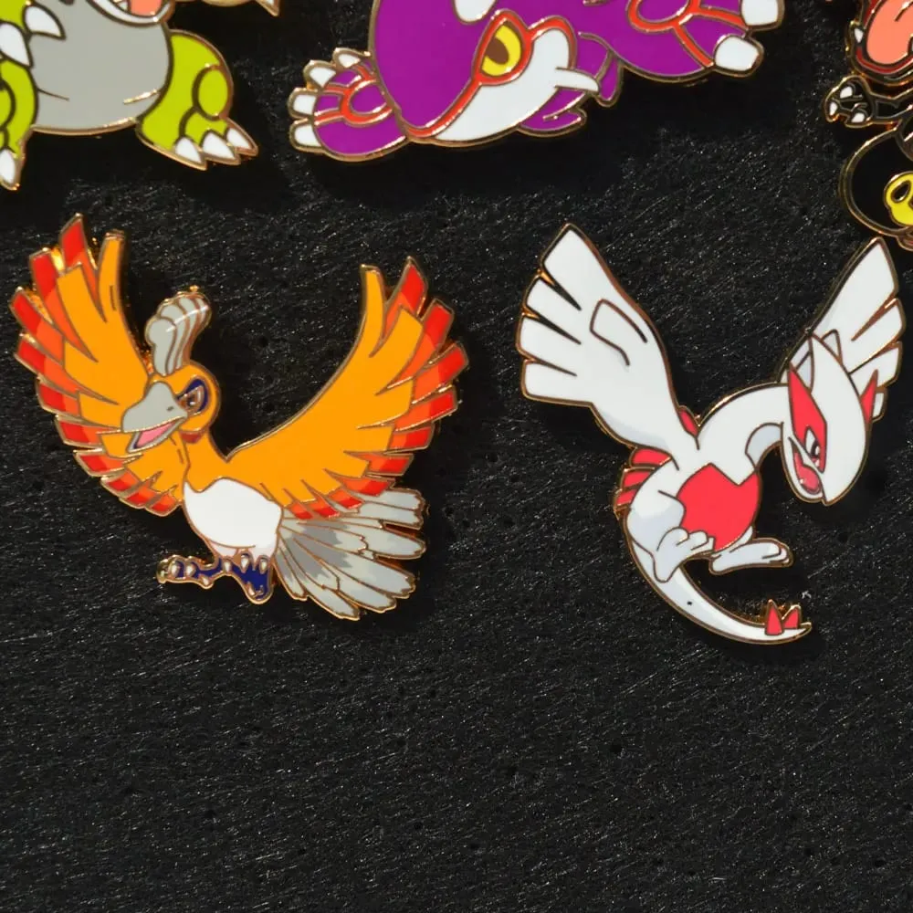 Pokemon Enamel Pin Anime Badges Cute Anime Games Brooch Lapel Pins for Backpacks Clothes Jewelry Souvenir Gifts for Friends