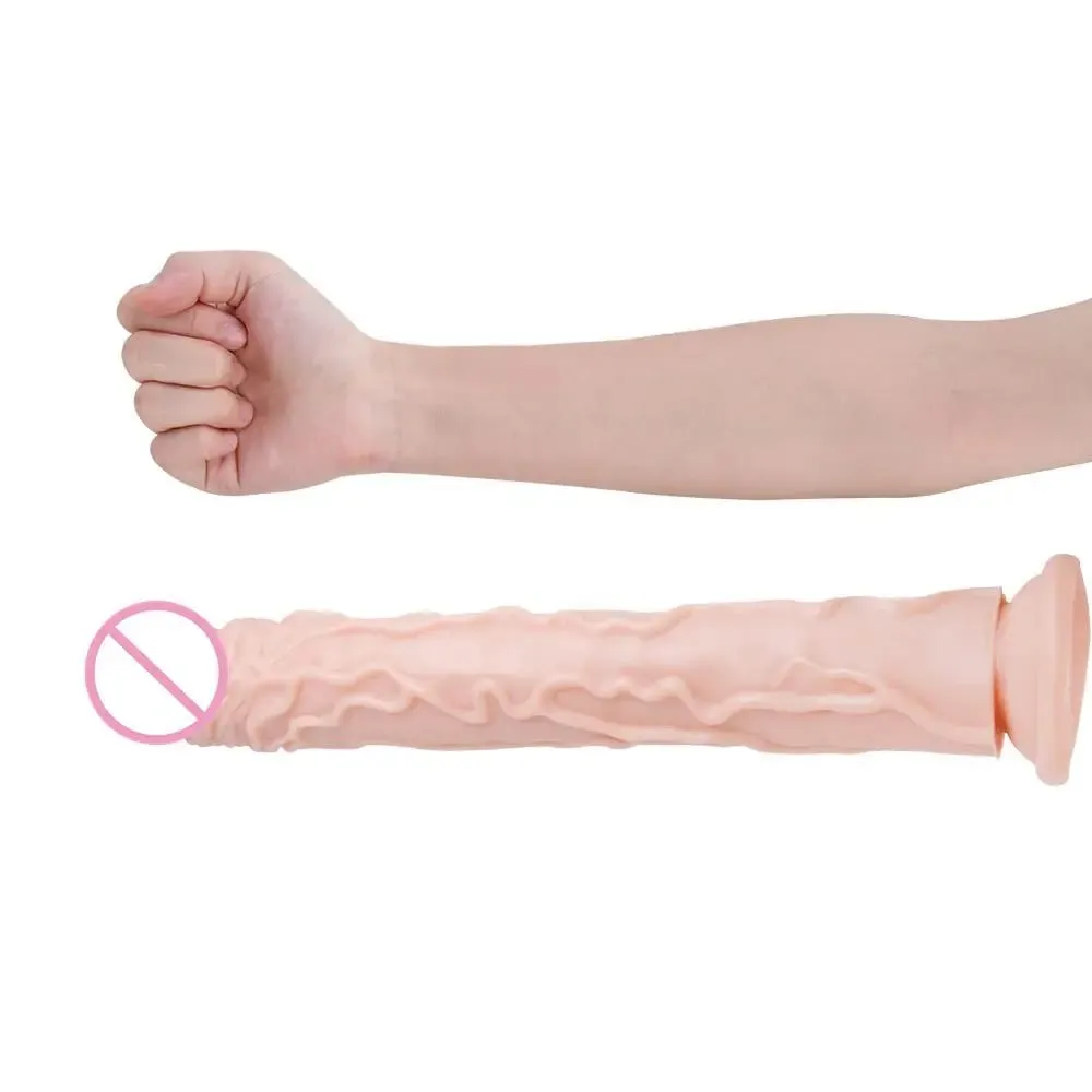 Realistic Dildos for Women and Men Suction Cup Adult Sex Toy for Women and Men Vaginal and Anal Masturbator Super-long Toy