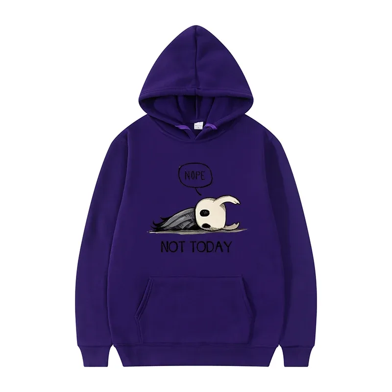 2025Autumn Winter Hollow Knight Men Hoodies Korea Ulzzang Grunge Y2k Aesthetic Women Pullover Coat Graphic Streetwear Sweatshirt