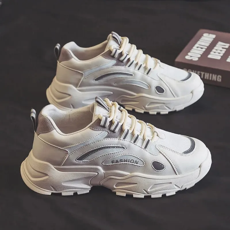 Men Breathable Slip On Casual Shoes Lightweight Low Top Walking Sneakers Outdoor Fishing Parks Exercise Brown Mesh Fabric