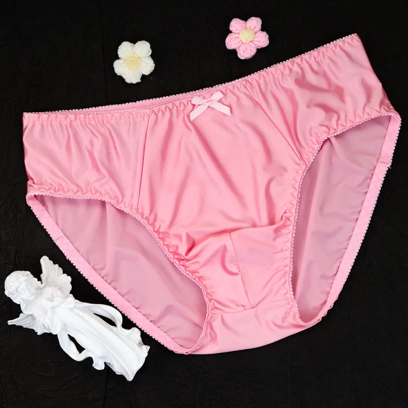 smooth Briefs Silky Men's Underwear Glossy Sports Men Swimsuit Interior Hombre Panties mens sexy underwear