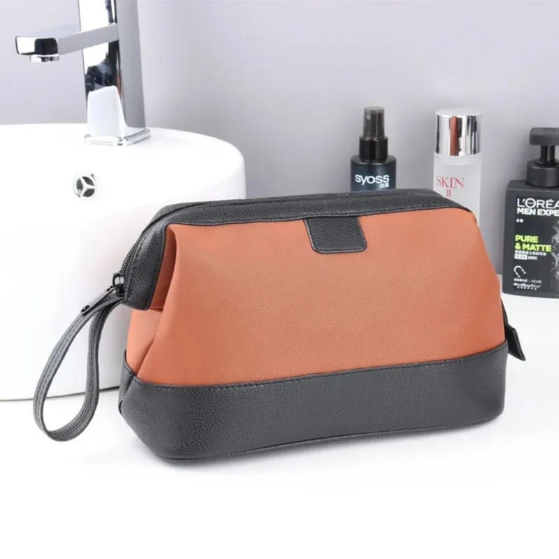 Large Capacity Women's Men Travel Toiletry Bag Makeup Cosmetics Storage Organizer Holer 2-layer Toiletry Washing Bag Waterproof