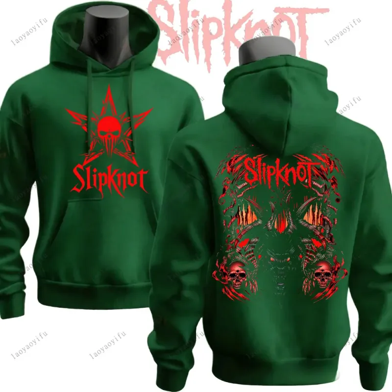 Men's New Style S-Slipknots Music Logo Metal Rock Band Women Men Hoodie Sweatshirts Novelty Trend Clothes Hoody Winter Pullovers