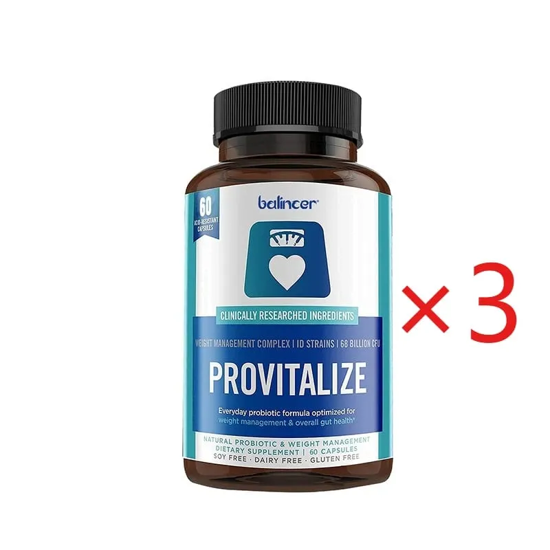 Provitalize Capsules - Support Bone & Joint and Gut Health for Digestive Health & Boosts Metabolism