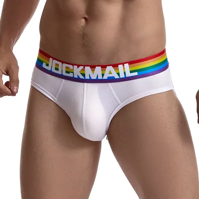 Jockmail Celana Dalam Pria Seksi Celana Dalam Katun Rendah Naik Renda Benang Jaring, Celana Pendek Musim Panas Sejuk Calzoncillos Hombre Slip