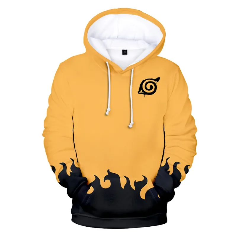 Bandai Naruto 3D Anime Hoodie – เสื้อผ้าผู้ชายแนวสตรีทคอสเพลย์ฮาราจูกุและสไตล์ Y2K – อินเทรนด์และสะดวกสบาย