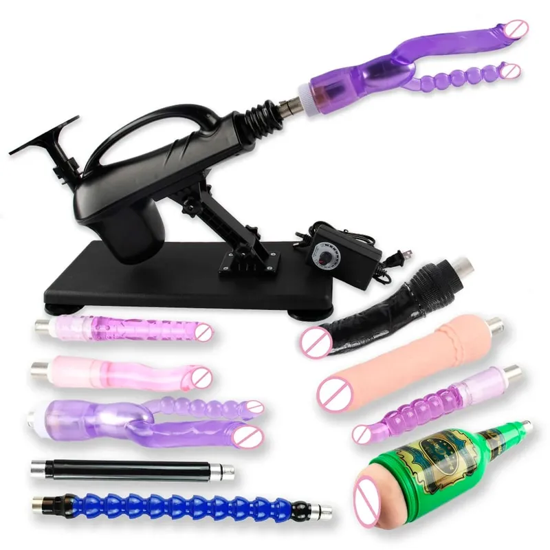 NWE Sex Machine for Woman Adjustable Masturbating Pumping with Different Accessories Sex Machine Gun for Men Wireless Sex Machi