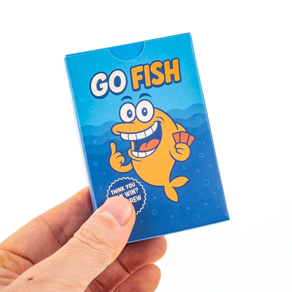 Go Fish Card Game With A Twist Hilarious Gag Gift Fun Family Interaction Party Game for Friends Adults Play Board Games