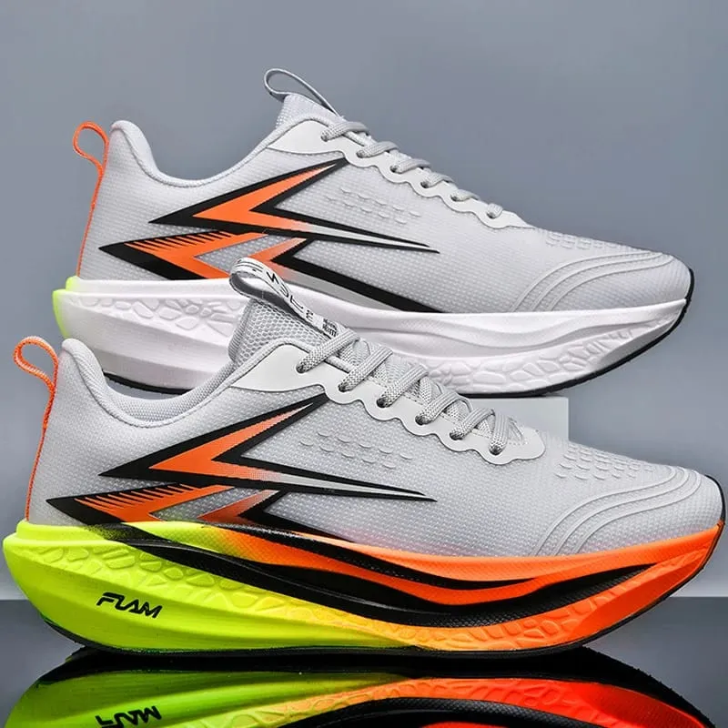 Men Running Shoes Speciality Marathon Sports Breathable Lightweight Carbon Board Women's Trend Athletic Sneakers Women Christmas