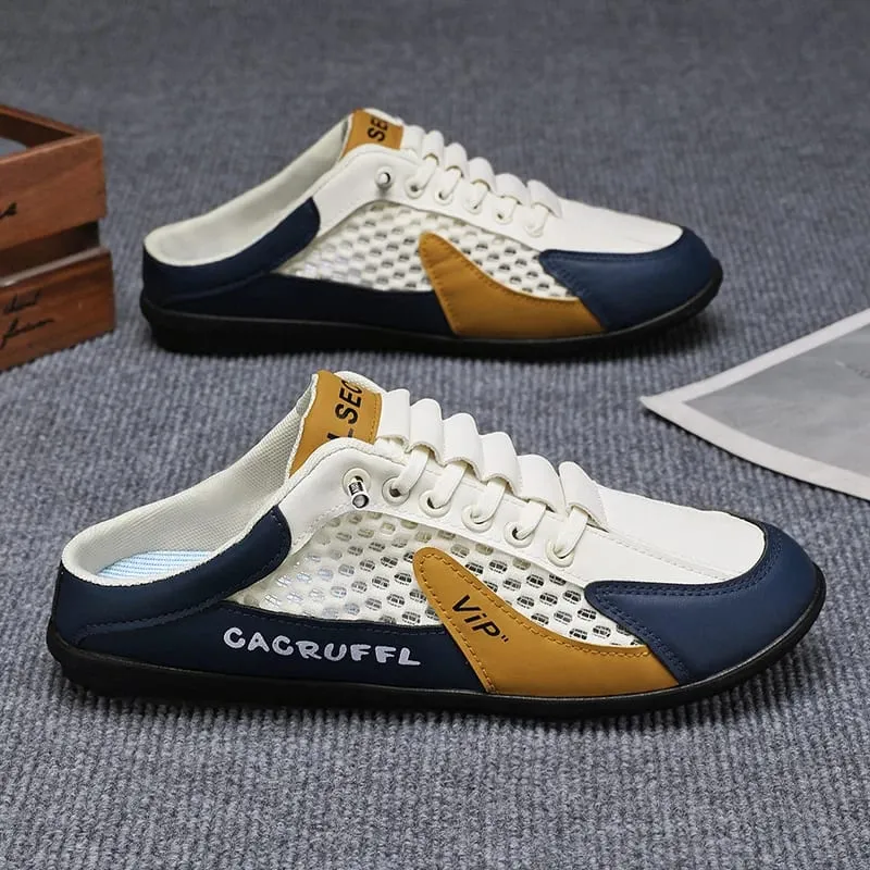 【Sports Shoes】Men's Fashionable and Trendy Non-Slip Wear-Resistant Casual Shoes Men's Walking Shoes