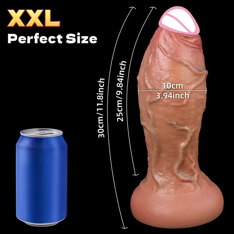 XXL Spuer Bigger Realistic Dildos Thick Silicone Anal Dildo Expander Thick Penis Adult Sex Toys Masturbation Butt Plug 18+