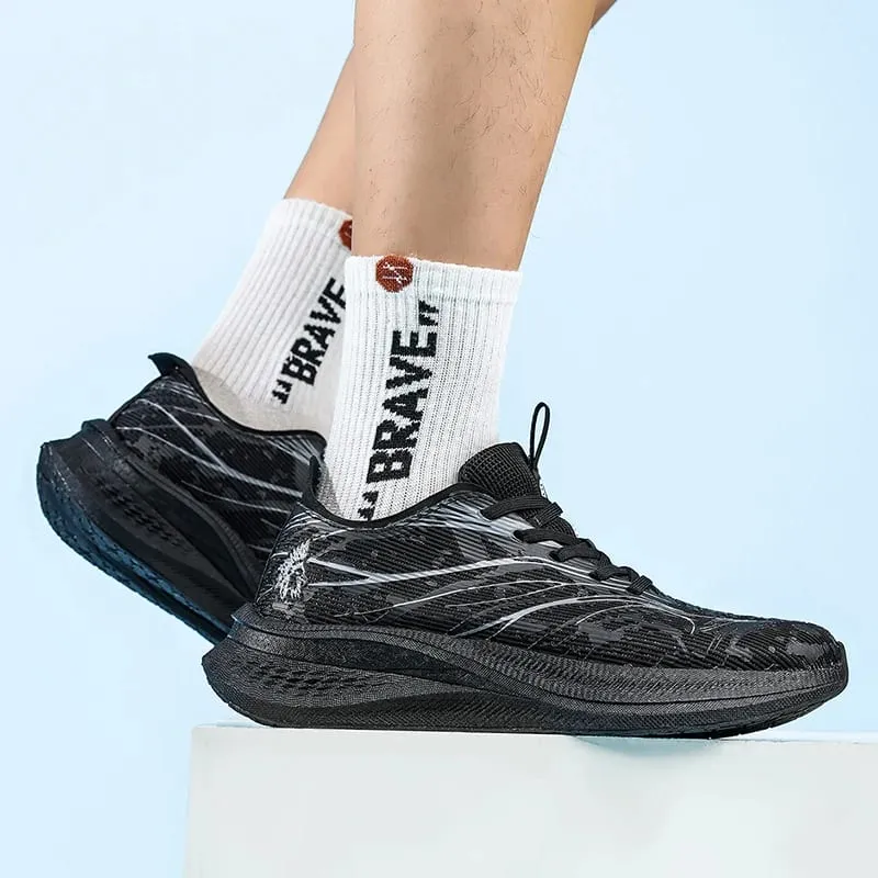 Men Comfort Lightweight Mesh Athletic Sneakers Autumn Shock Absorb Breathable Running Shoes for Women Workout Walking Gym Sports