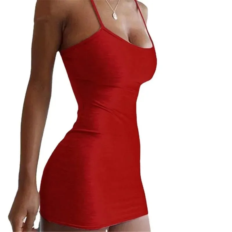 Summer Women Sexy Tight Bodycon Maxi Dress High Slit Strappy Nightclub Party Dress Outdoor Beach Vacation Casual Daily Wear Long