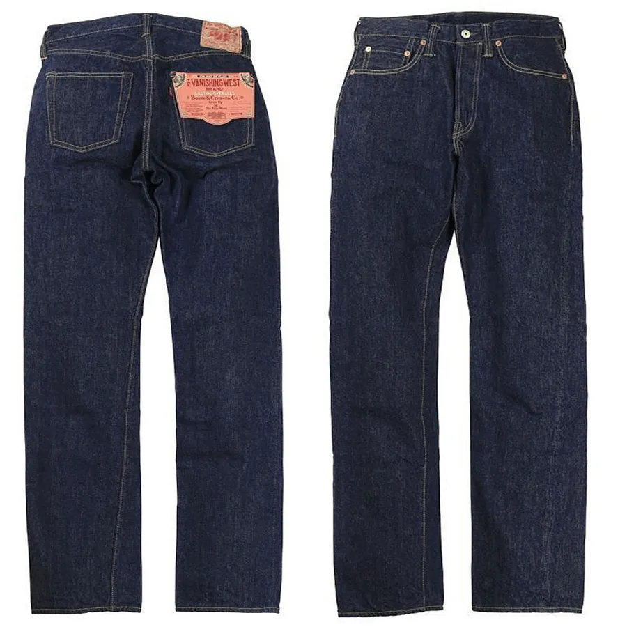 601XX 1951 five bags of 14oz indigo vintage jeans