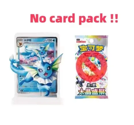 In Stock Original Pokemon Dream Painting Collection 151 Figure Set Vol.3 Booster Pack PTCG Eevee Figurine Sylveon Icons Box Gift