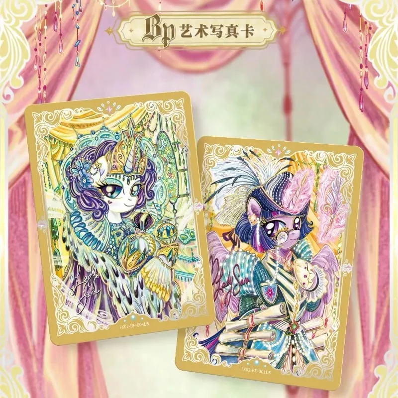 Genuine My Little Pony Card Friendship Forever Cards Star Pack Gorgeous Gilded Princess Cards Collectible Card Toys Gifts