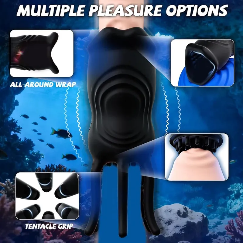 Male Masturbator Sex Toys for Men– Penis Trainer Vibrator with 9 Vibrations APP Control 360° Full Blowjob Stroker Sex Machine