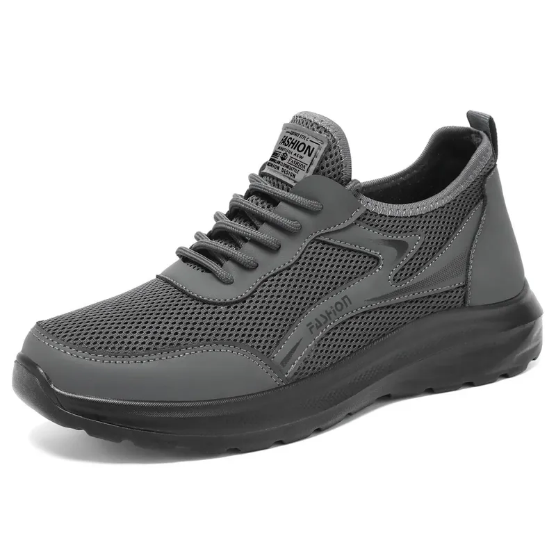 2026 New Men Casual Shoes Breathable Mesh Sneakers Lightweight Outdoor Sport Running Shoes Comfortable Walking Footwear