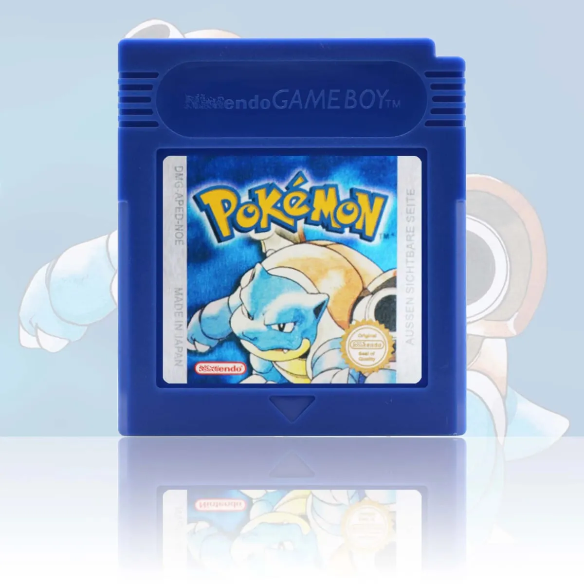 GBC/GBA NOE Version Pokemon Kristall/Smaragd/Feuerrote/Blattgrune/Rubin Game Cartridge Video Game Card High Quality With Battery