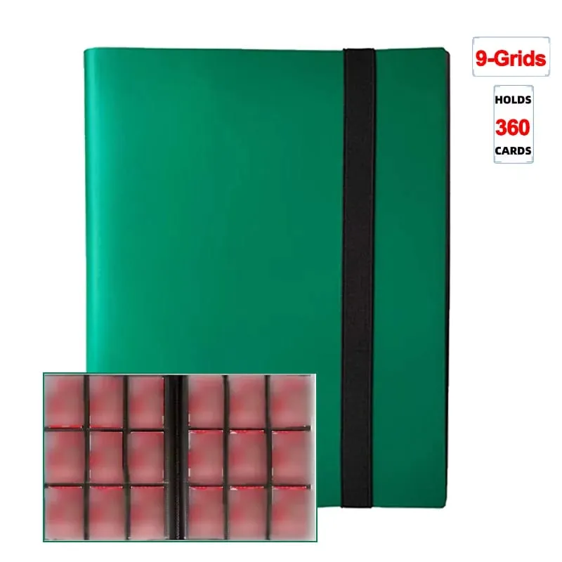 160/360/480/540 Cards Capacity Pocket Holder Binders Albums For Game Card Book Sleeve Holder Large-capacity Card Binder Notebook